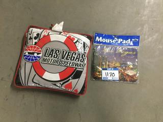 Racing Pillow, Las Vegas Mouse Pad.