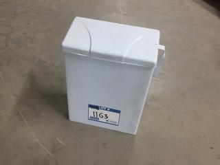 Wall Mount Tin Box.