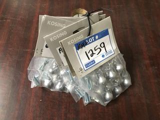 (9) 6 Piece Drawer Pulls.