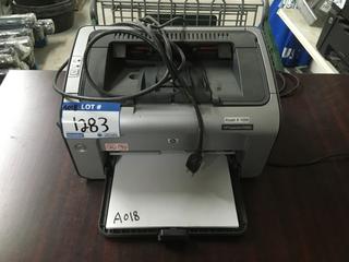 HP Laser Jet Printer, Model P1006.