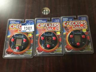(3) Checkers Game.