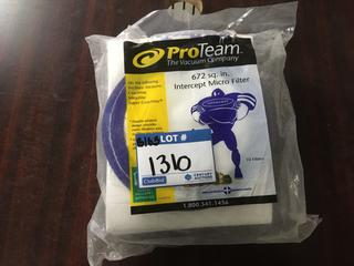 Pro Team Vacuum Filters. 