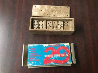 Domino Set, Crib Board.