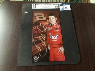 Collector Metal Sign, Dale J, Budweiser/Nascar.