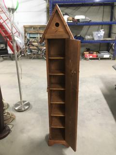 Birdhouse CD Cabinet.