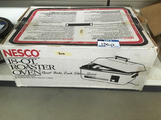 Nesco 18 Quart Roaster Oven.