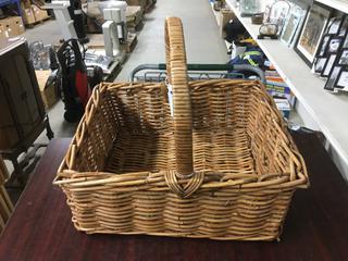 Wicker Basket.