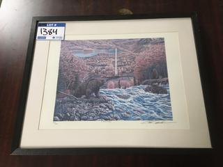 Wildlife/Oil Rig Picture.