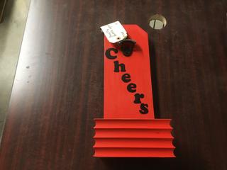 Cheers Bottle opener.
