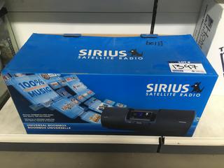 Sirius Satellite Radio Universal Boombox.