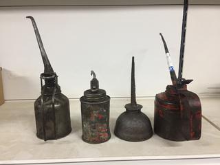 Oil Cans.