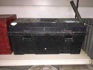 Empty Plastic Tool Case.
