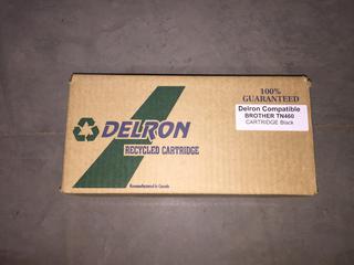 Delron Compatible Brother TN460, DR400, Cartridge (Black), 