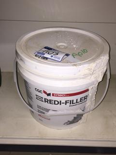 Synko Redi-Filler Drywall Compound. 