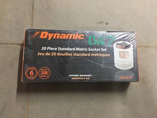 Dynamic 20 piece Standard Metric Socket Set.