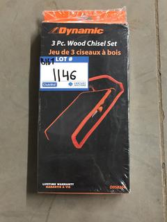 Dynamic 3 Piece Wood Chisel Set.
