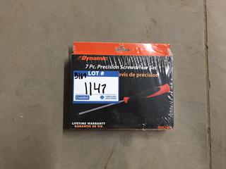 Dynamic 7 Piece Precision Screw Driver Set.