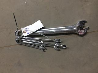 Assorted SAE Wrench's.