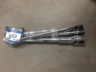 Assorted 7/8" Socket/Ratchet/Extensions.
