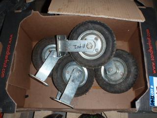 (4) Castor Style Wheels.