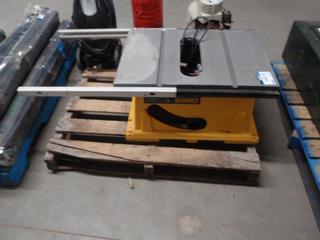 DeWalt Table Saw, Model DW744.