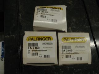 (3) Palfinger Crane, Filter, P/N E 2169.