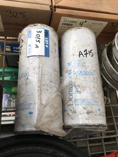 (2) Donaldson P553000 Lube Filters.
