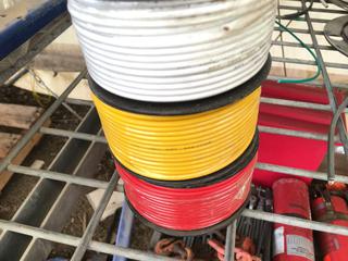 (3) Rolls of 14 Gauge Wire.