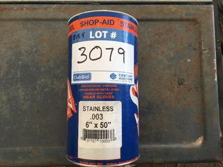 Stainless Steel Shim in a Can.