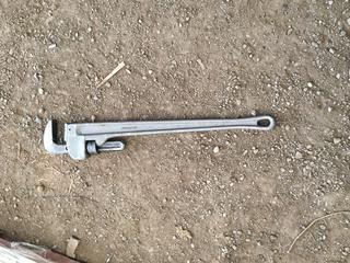 36" Aluminum Pipe Wrench.