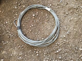3/8" Cable.