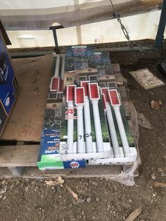 (3) Sunforce Solar Driveway Markers.