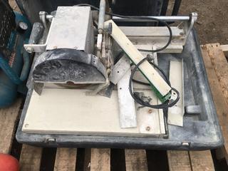 Tile Saw.