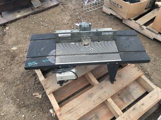 Router Table.