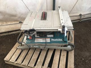 Makita Folding Table Saw.