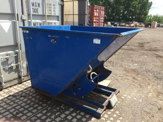 Metal Dumpster Bin.
