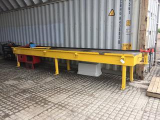 Cylinder Bench w/ Hydraulic Power Rack.