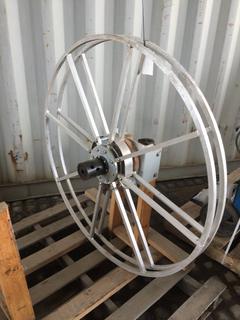 Aluminum Hydraulic Hose Reel for Crane Boom.