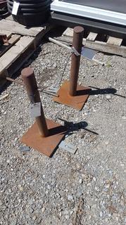 Set of Steel Stands.