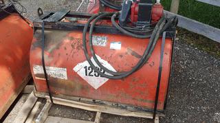 Slip Tank c/w Pump 29" x 24" x 46" Skid Mounted.