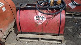 Slip Tank c/w Pump 29" x 24" x 46" Skid Mounted.
