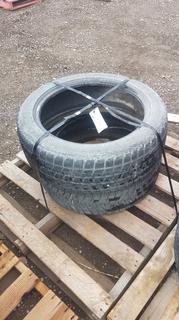 (2) Bridgestone Blizzack DMV1 P2457 50 R20 102R.