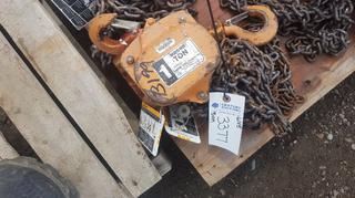 Magnaton 1 Ton Chain Hoist.