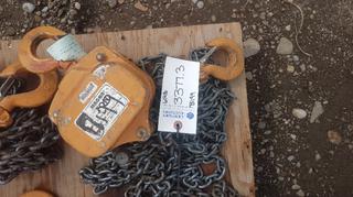 Magnaton 1 Ton Chain Hoist.