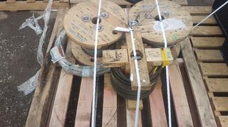 Pallet of Cable Reels.