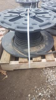 Reel of 1/2" Hose.