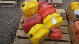 Pallet of Assorted Jerry Cans.