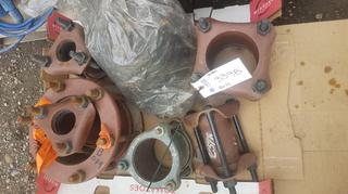 Assorted Pipe Joint Couplers.