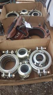 (2) Boxes 2-8" Pipe Joint Couplers.