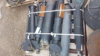 Pallet of Hydraulic Legs.